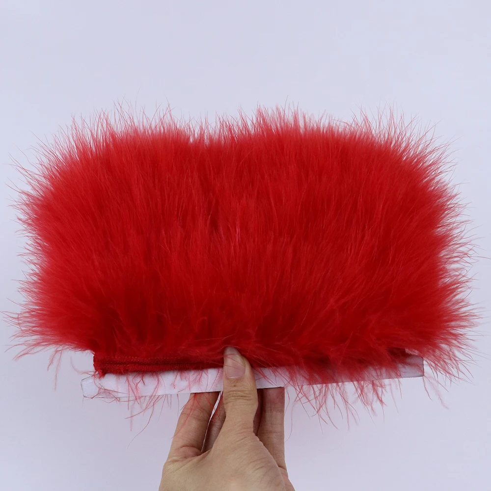 Feather Trim Marabou - Pita Bulu Marabou Lembut 1 Meter,