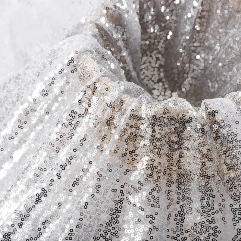 Dekorasi penutup latar belakan - Sequin Fabric Panel ulasan dan harga