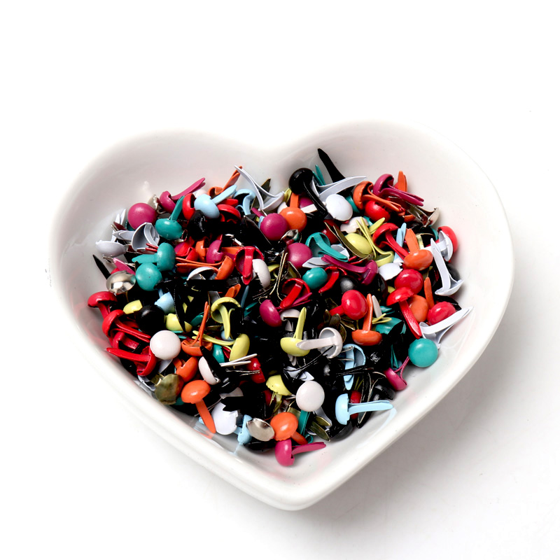 100pcs Campuran Berbagai Warna - Embellishments For Scrapbooking ulasan dan harga
